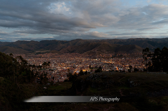 Cusco at Sunset