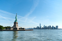 The Statue of Liberty and NYC